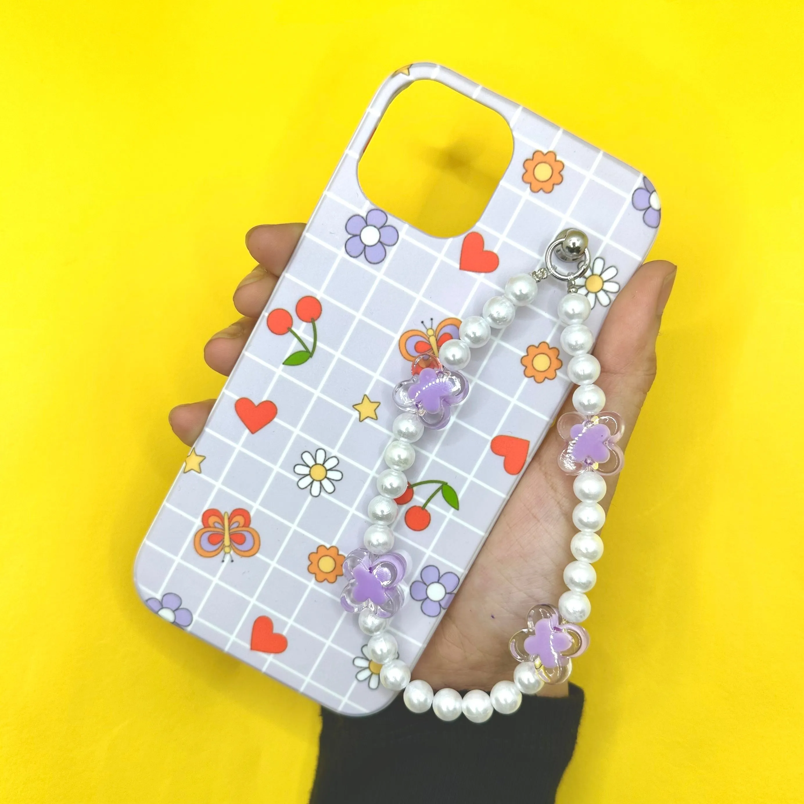 Sassy in Lilac Purpearl Fall Chain Phone Cover