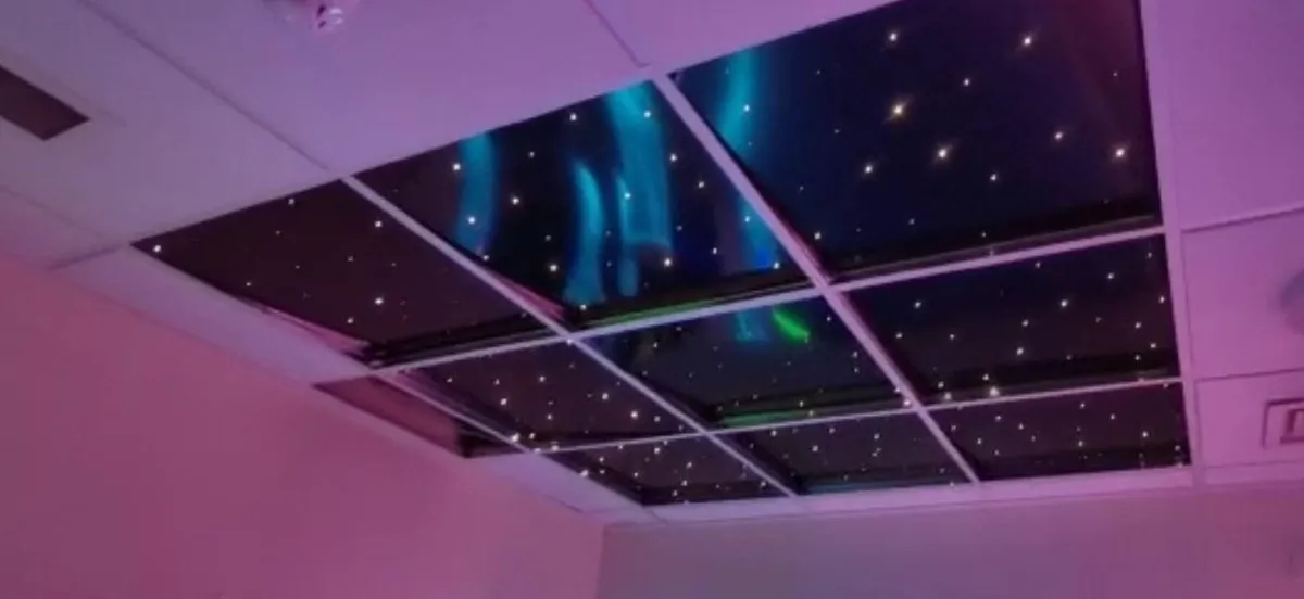 Shimmer n Shine Star Ceiling Panels