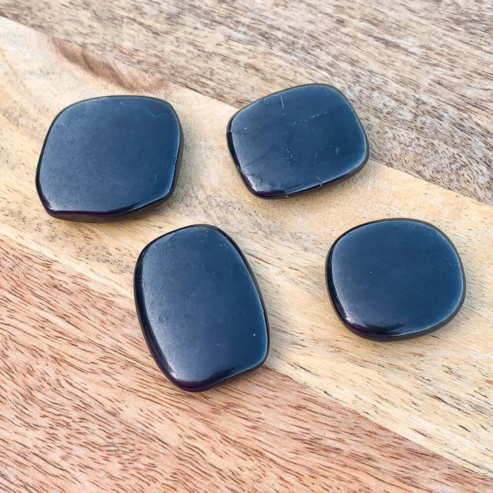 Shungite Palm Stones