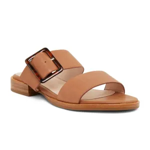 Tanya Slide in Tan Leather