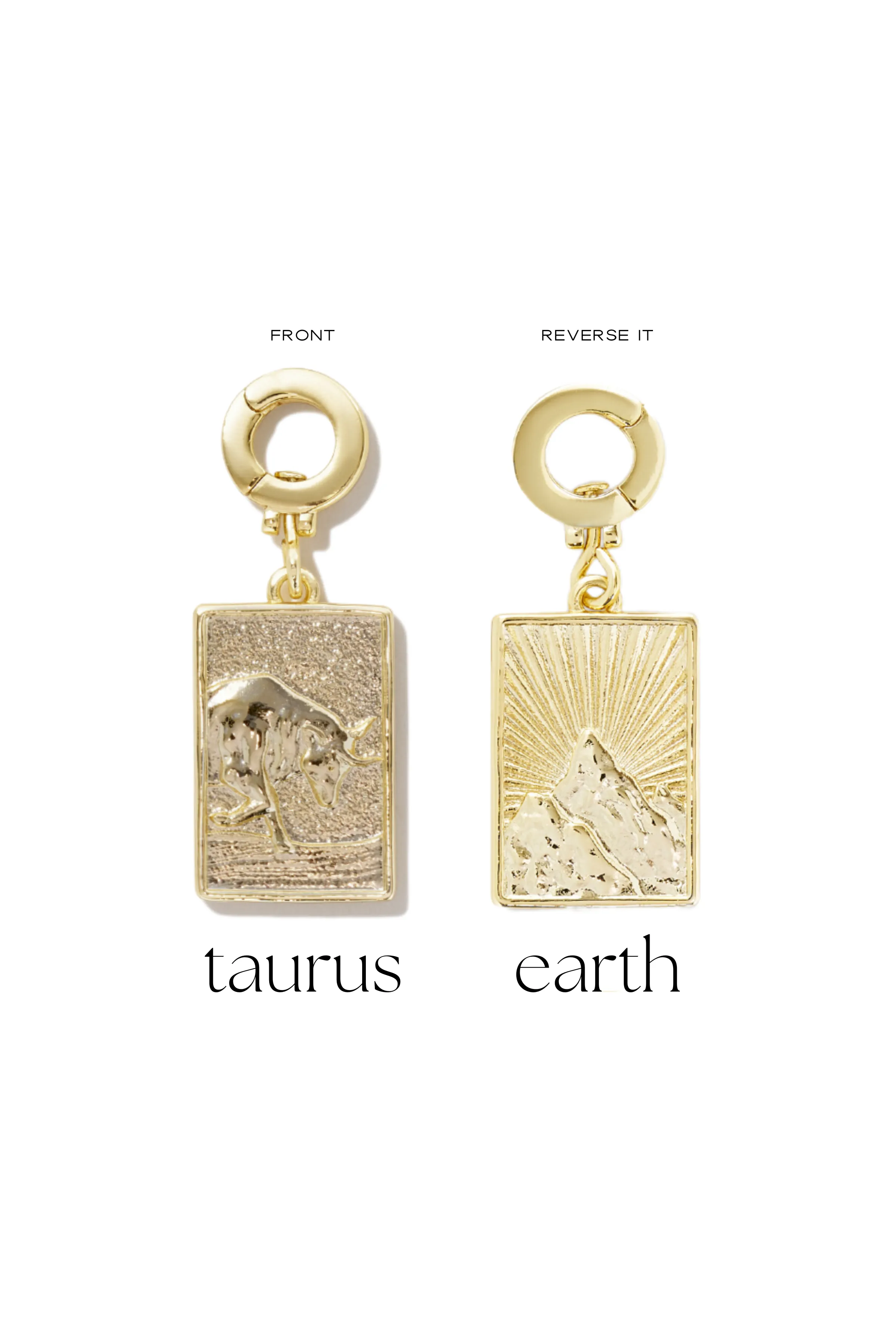 Taurus Zodiac Charm