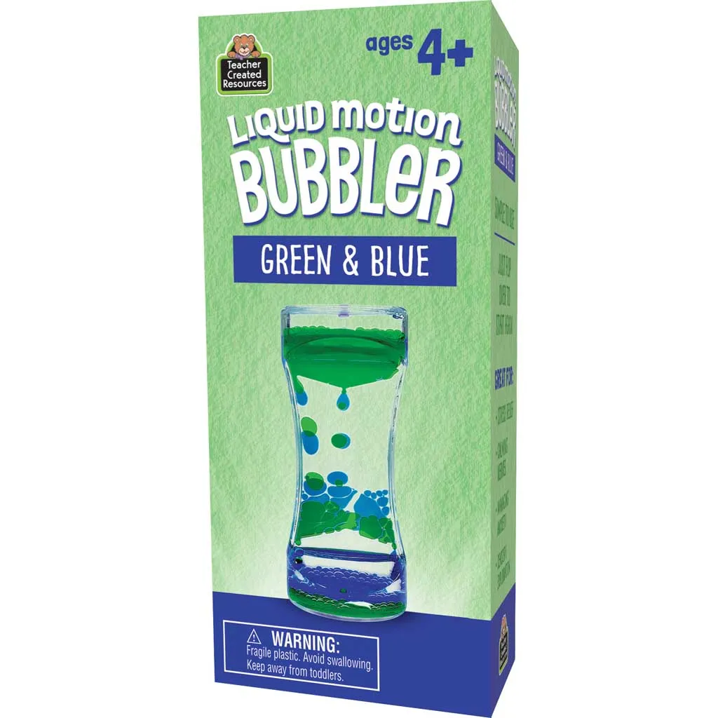 Teacher Created Resources Green & Blue Liquid Motion Bubbler