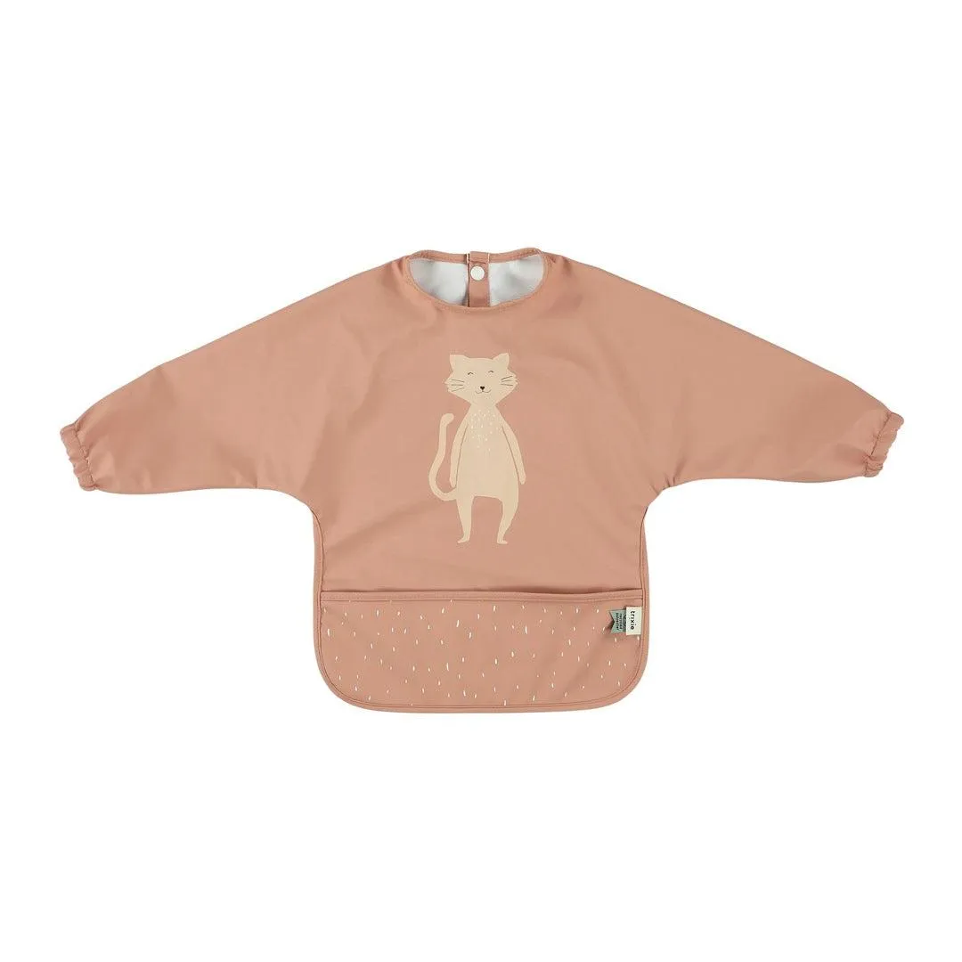 Trixie Waterproof Long Sleeve Bib - Mrs Cat