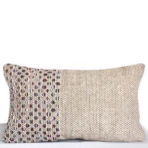 Undisturbed Kaleidoscopic Patch Lumbar Cushion Cover