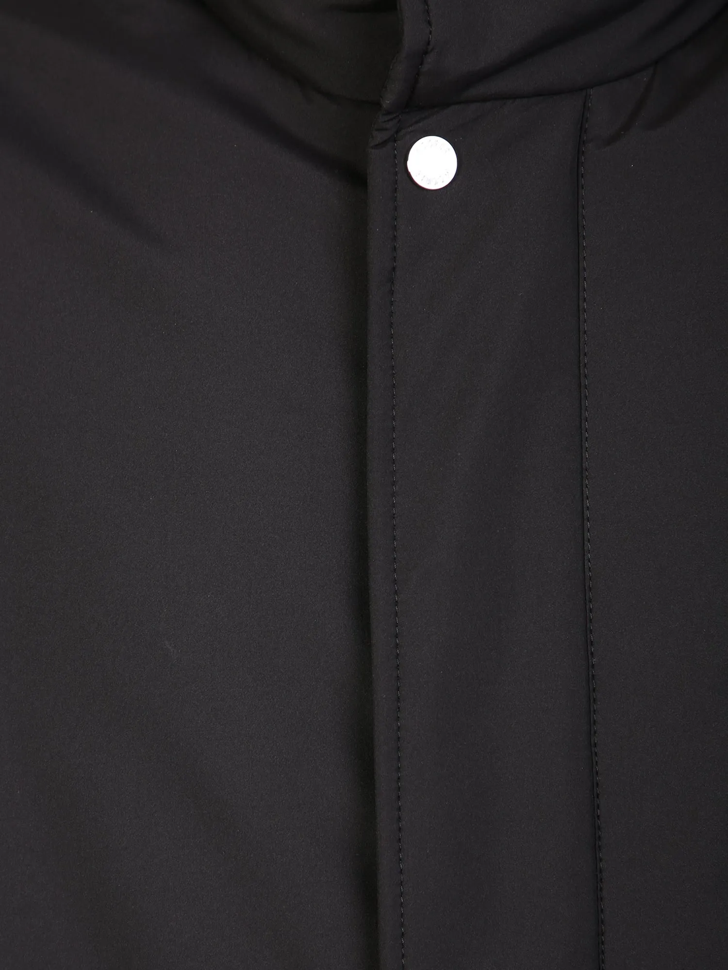 Waterproof hooded jacket black