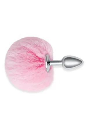 WhipSmart Fluffy Bunny Metal Plug with Tail