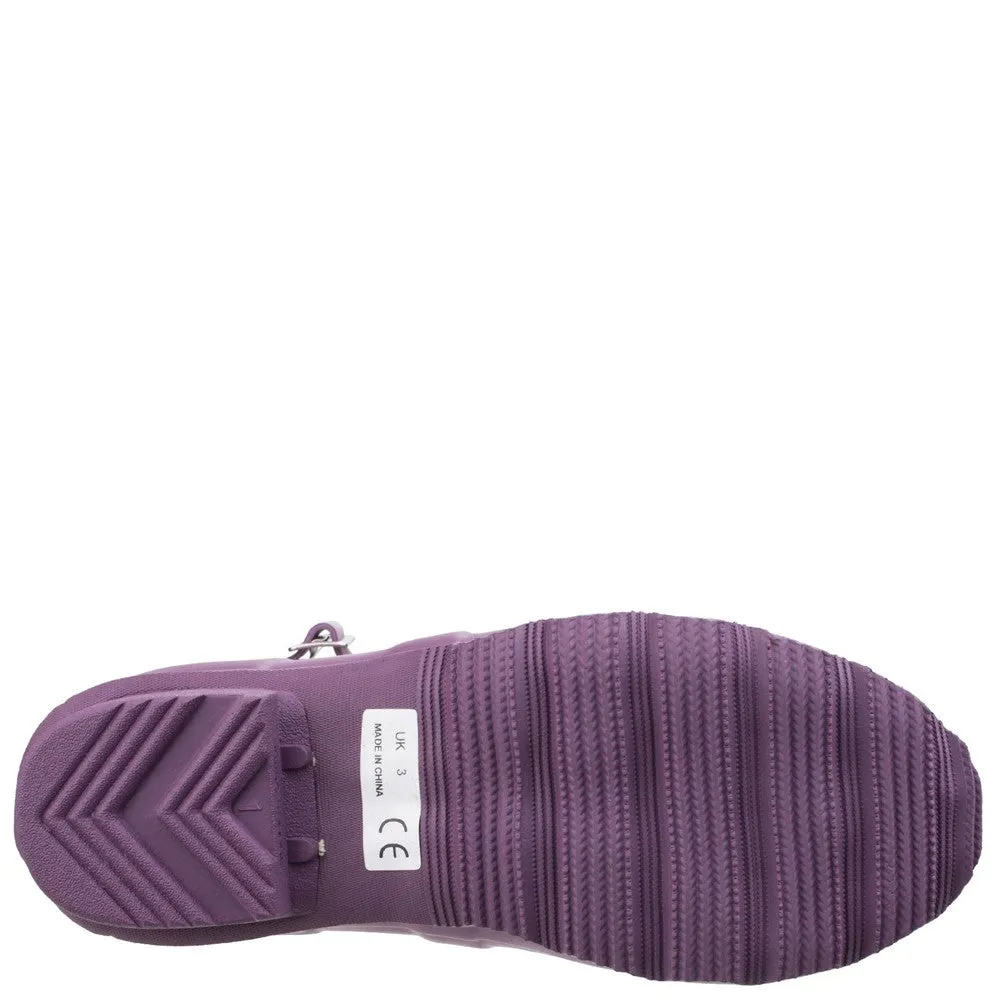 Windsor Short Wellingtons Purple