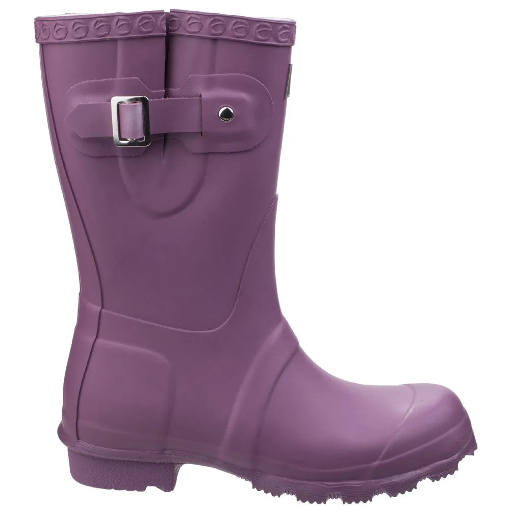 Windsor Short Wellingtons Purple