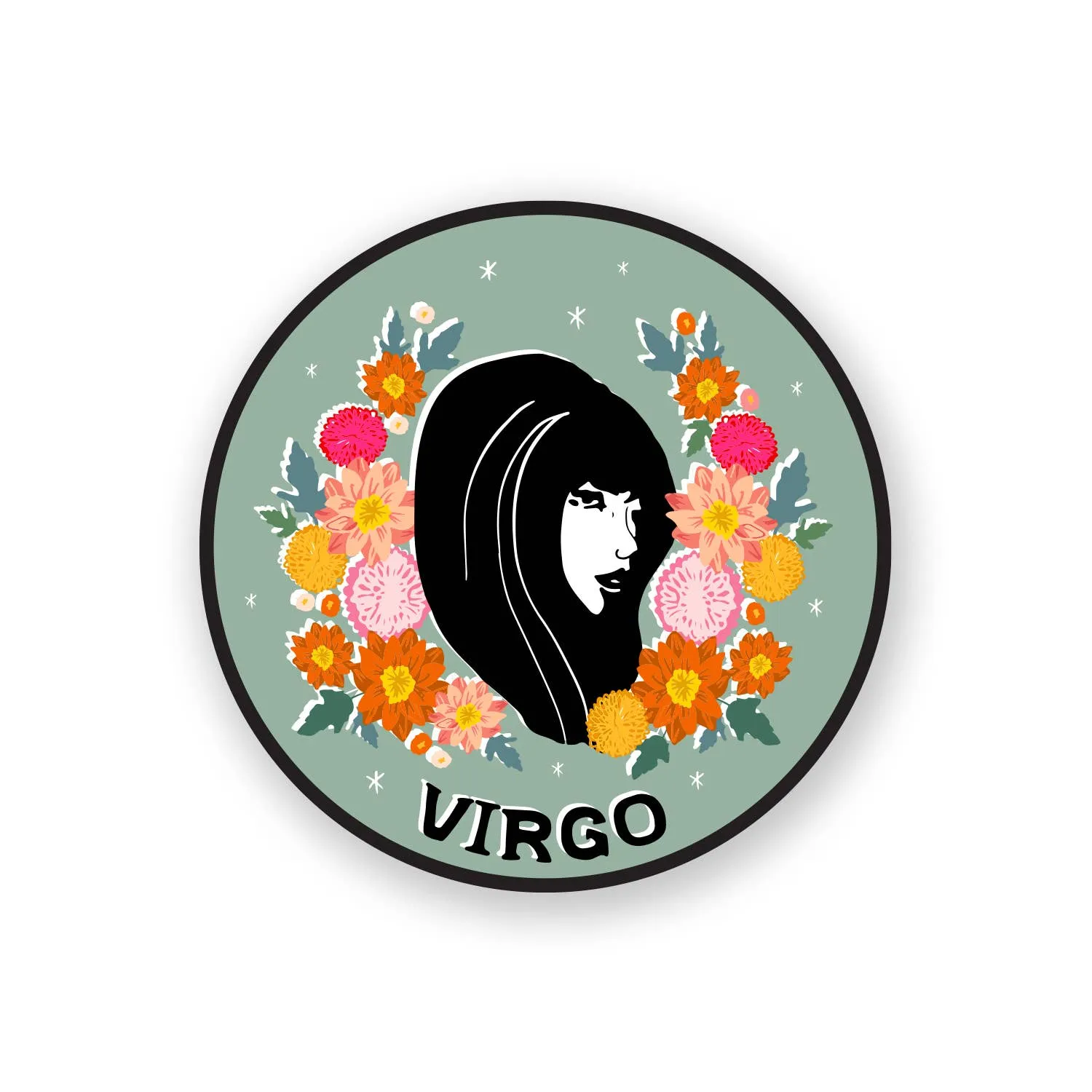 Zodiac Sticker: Virgo